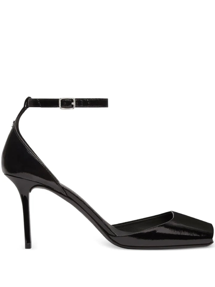 Peep Toe 80 Vinyl Pumps