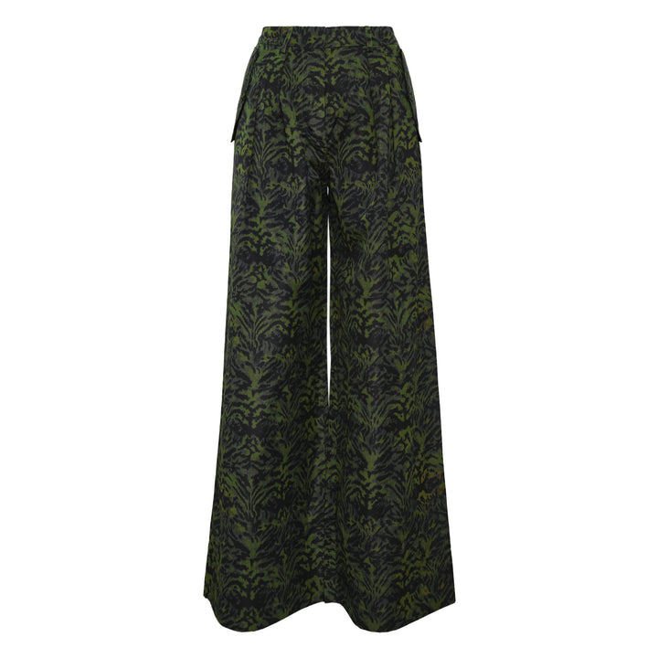 Charlie Silk High Waist Wide Leg Pants