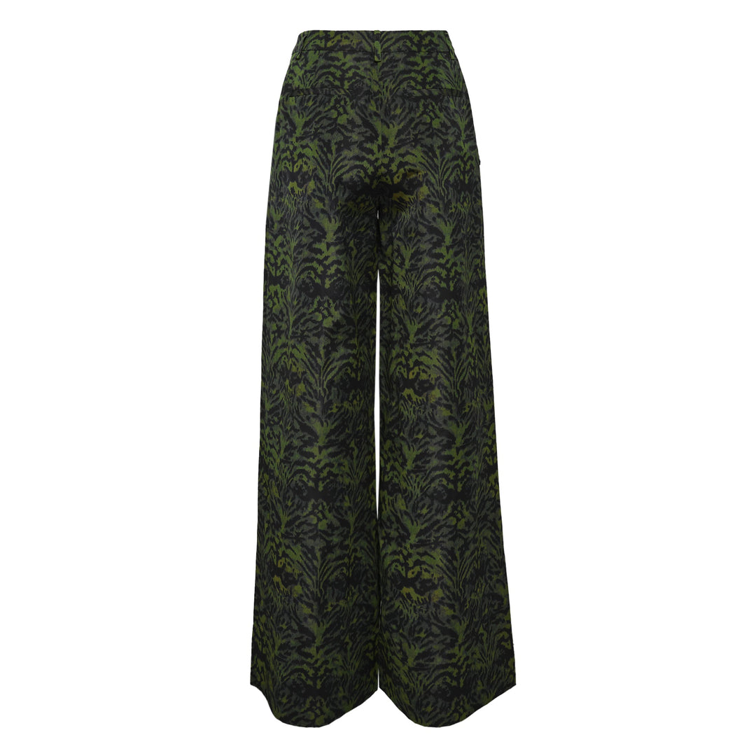 Charlie Silk High Waist Wide Leg Pants