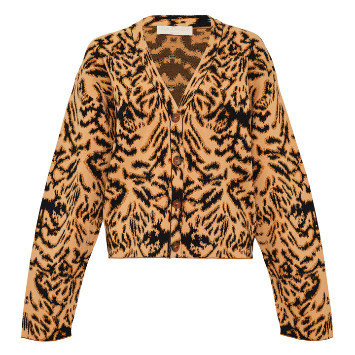 Payton Jacquard Knit Cardigan