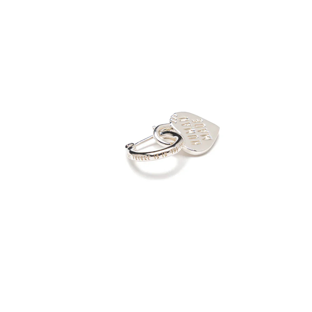 Heart Silver Earrings
