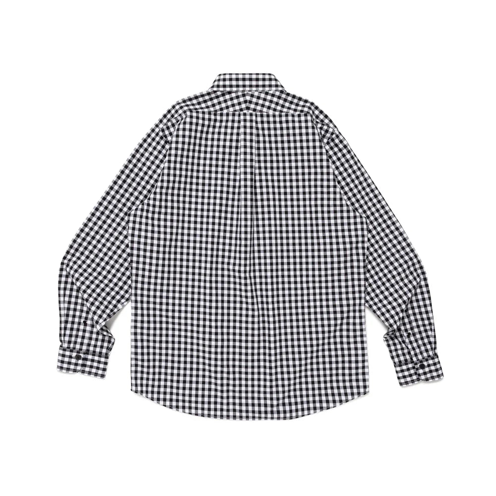 Gingham Check Button Down Shirt