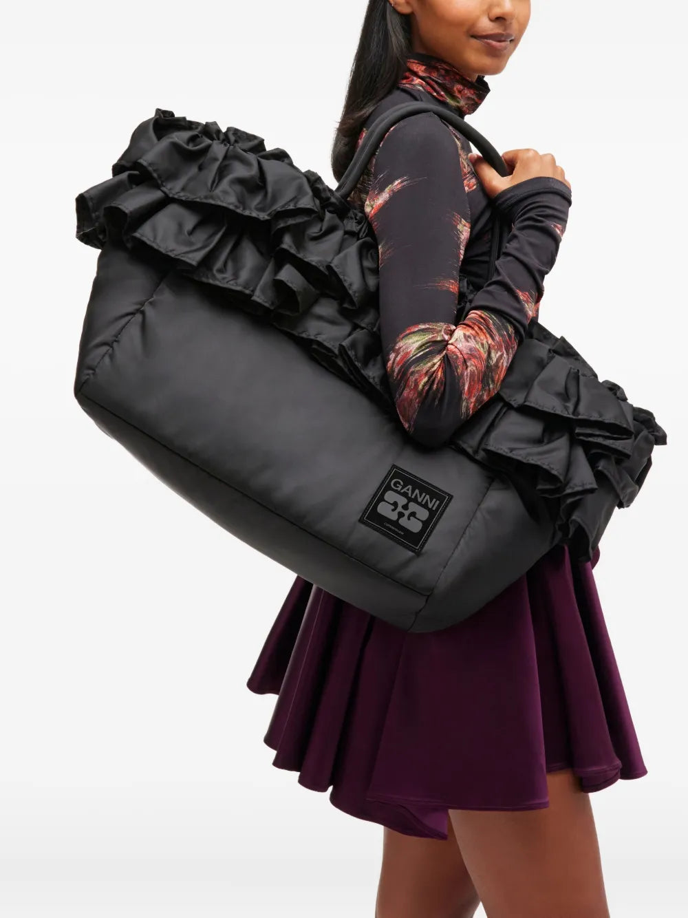XXL Shopper Ruffle