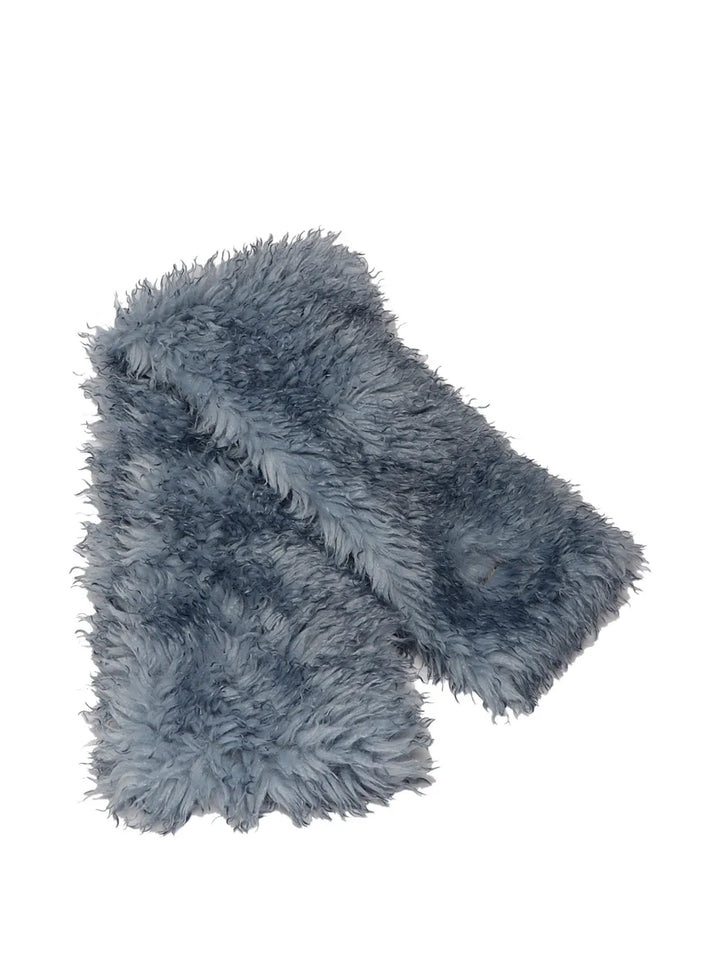 Long Pile Alternative Fur Scarf