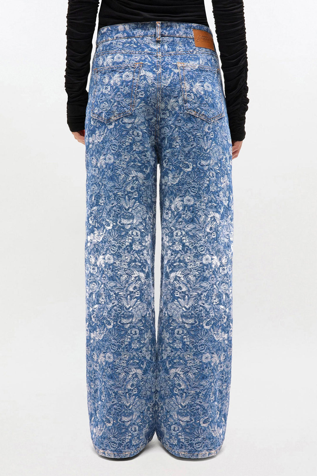 Tapestry Denim Baggy Jeans