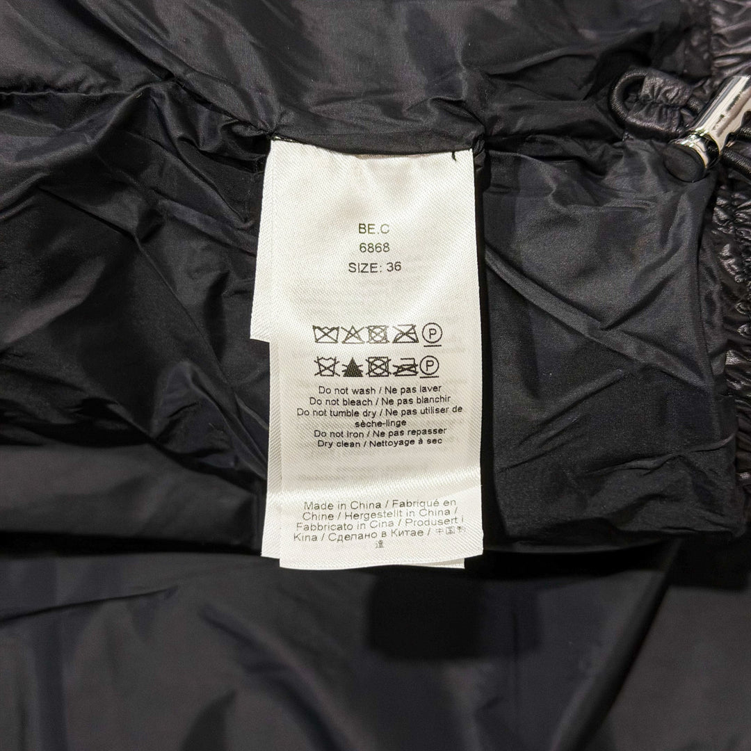 Shiny Nylon Short Puffer Jacket