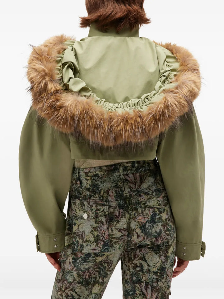 Ripstop Tri-Layer Cropped Jacket