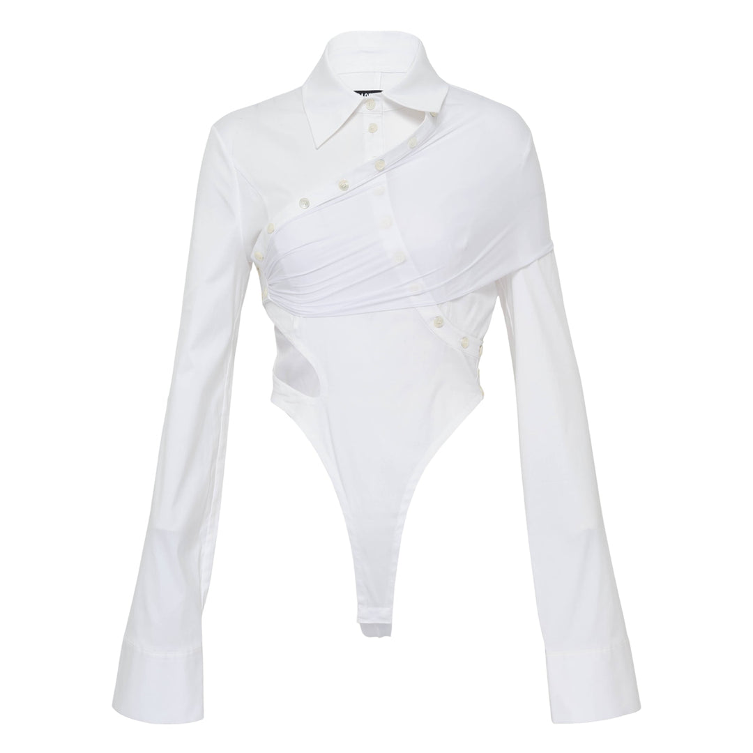 Cut Out Cape Shirt