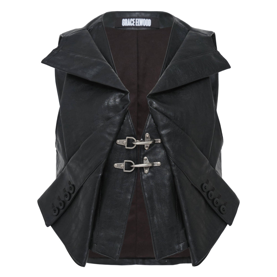 Sleeve-Detail Vest