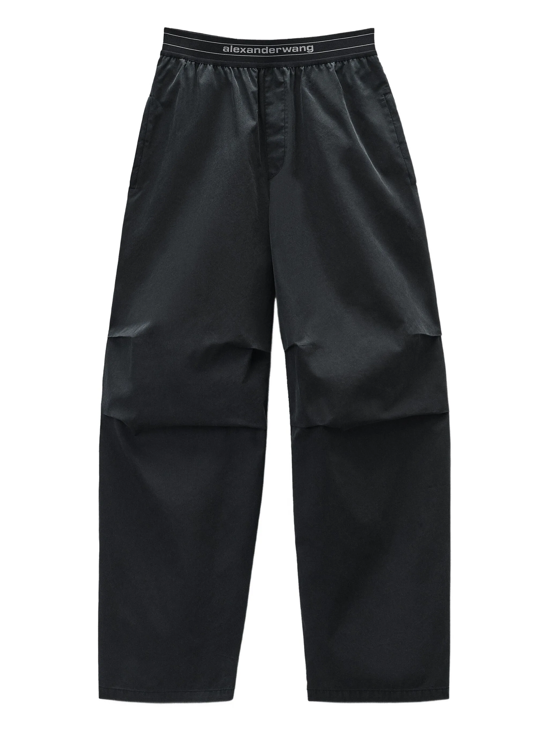 Mid Rise Pleated Knee Pants