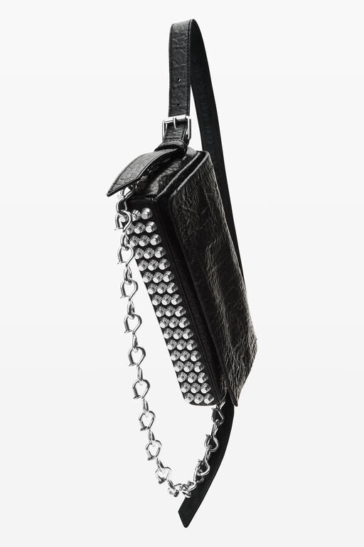 Ricco Crushed Slim Flap Bag