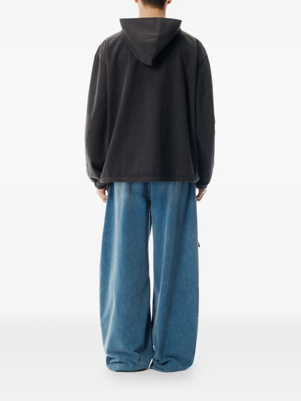 Half Zip Pull Over Hoodie