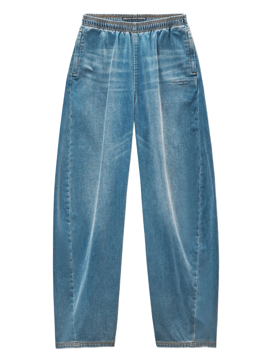 Elasitcated Drawstring Waist Sweatpants