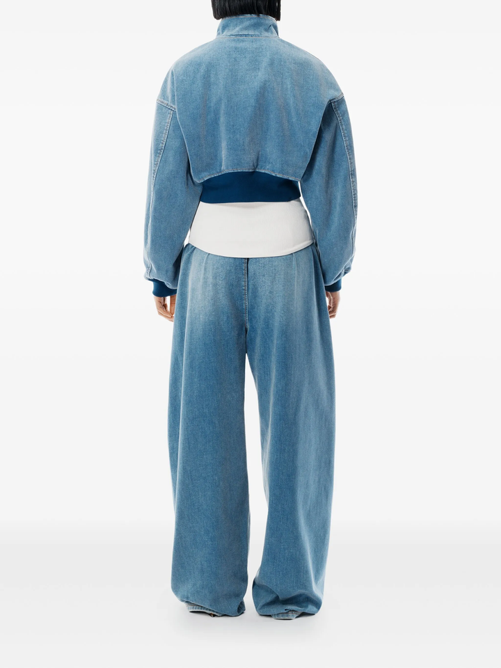 Elasitcated Drawstring Waist Sweatpants