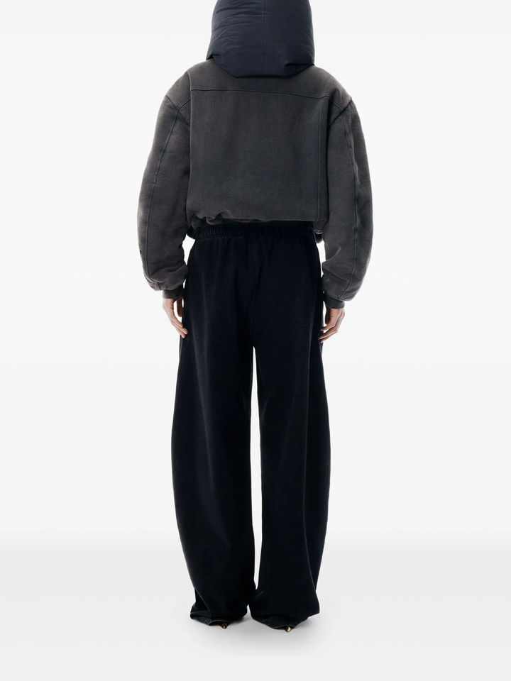 Elasitcated Drawstring Waist Sweatpants