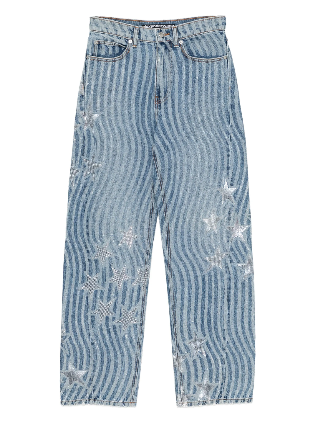 Float Jean With Stars & Stripes