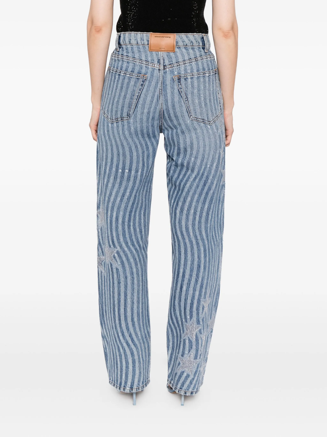 Float Jean With Stars & Stripes