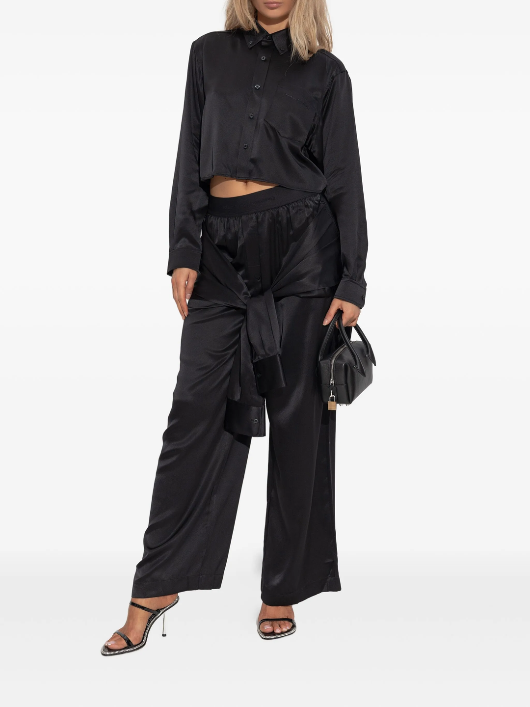 Cropped Boyfriend Shirt