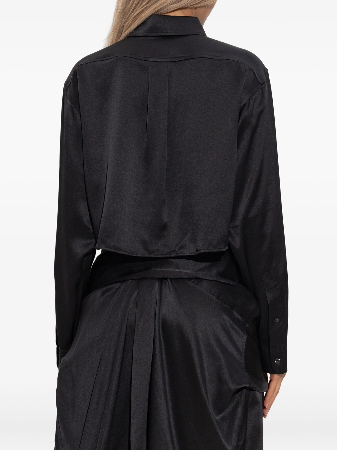 Cropped Boyfriend Shirt