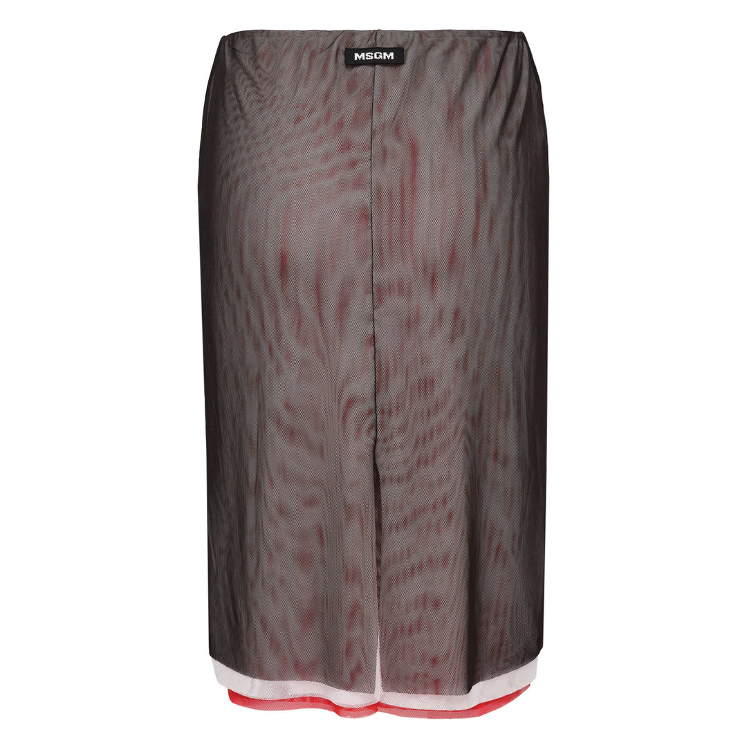 Mesh Gonna Skirt