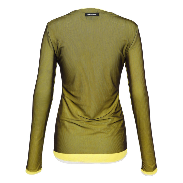 Mesh Blusa Blouse
