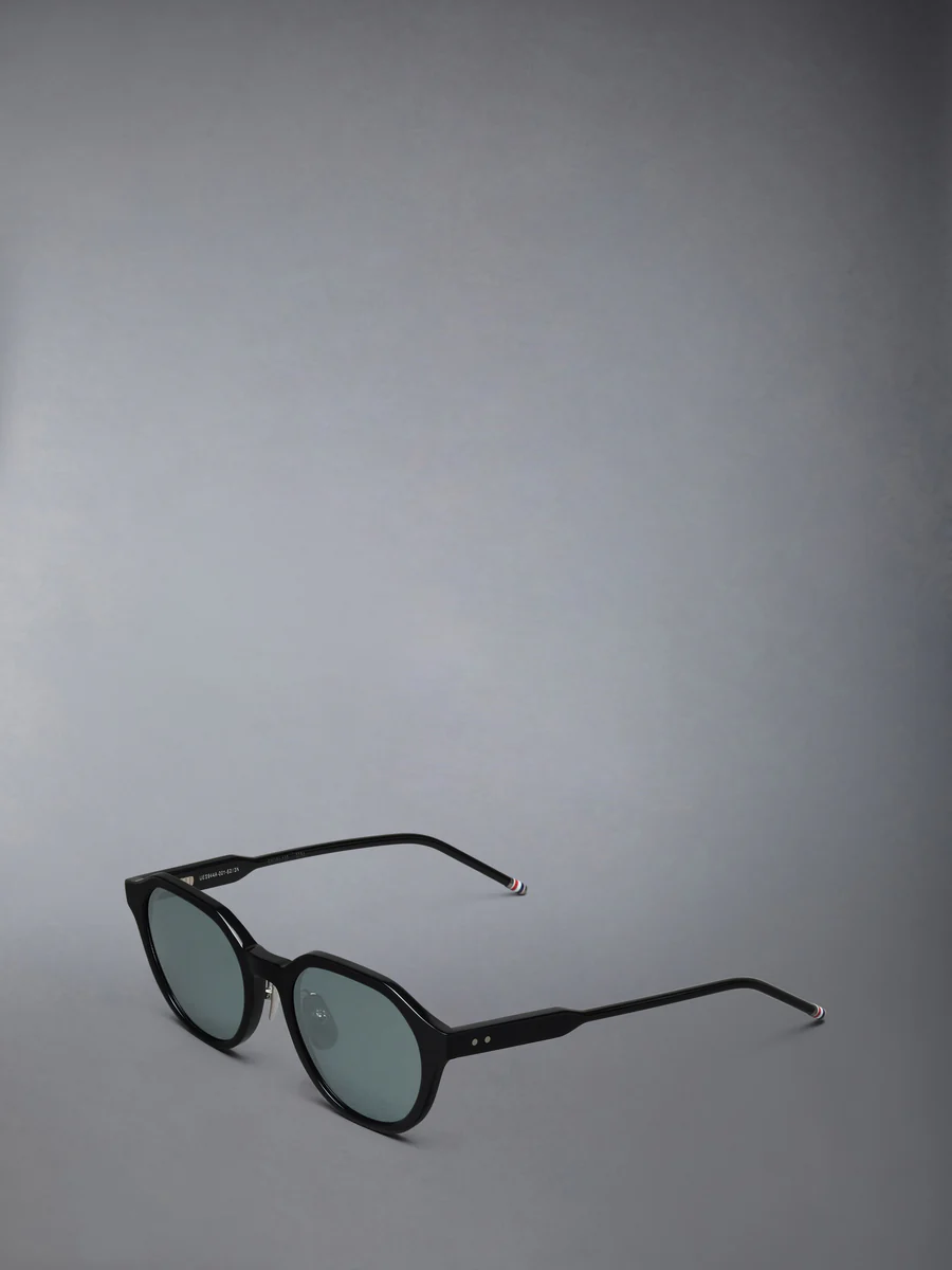 Oval Sunglasses In Acetate