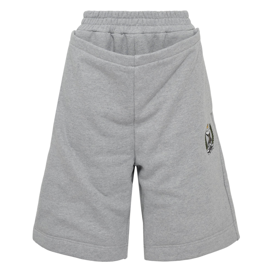 Dangled Frame Burmuda Sweat Shorts