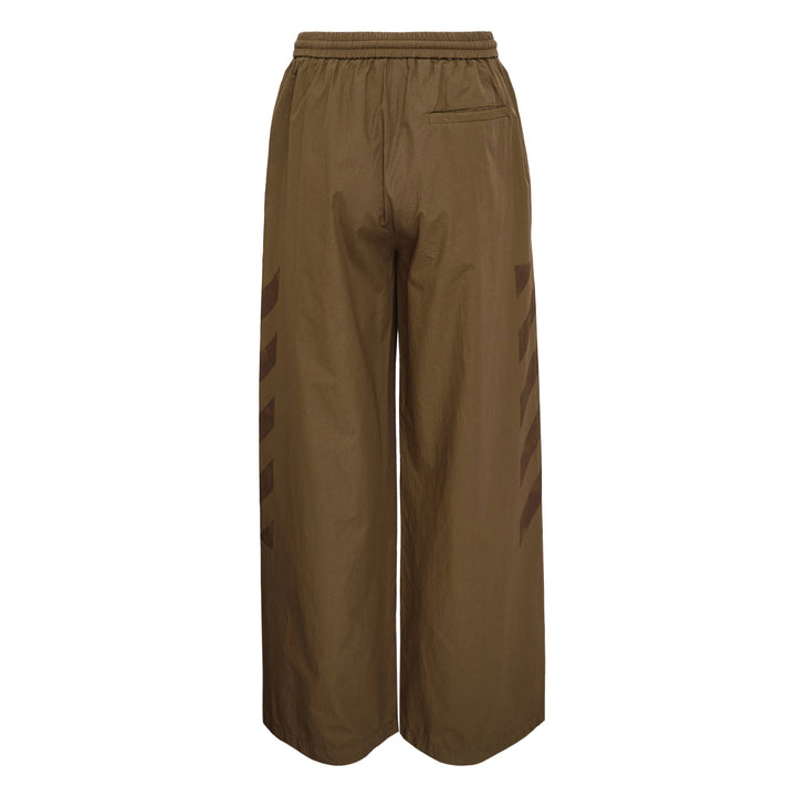 Diagonal Cotton Trackpants