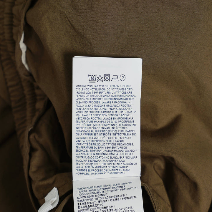 Diagonal Cotton Trackpants