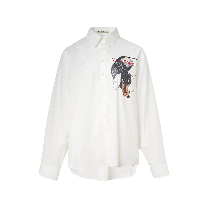 Oversized Shirt Drawing Ch Ddanji Rest