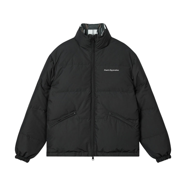 Reversible Check Down Jacket