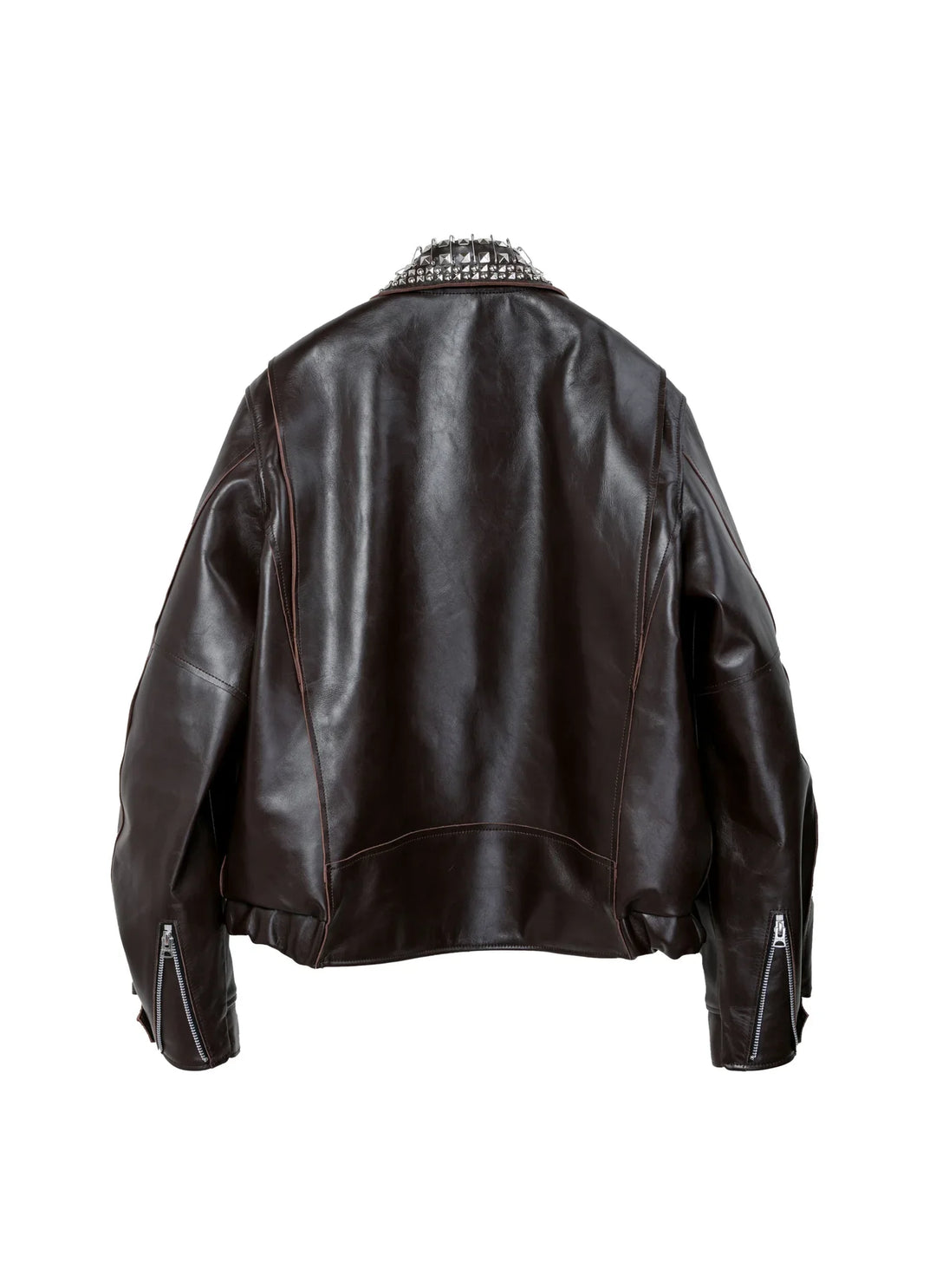 Holiday Studded Leather Jacket