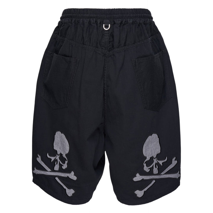 Wide Easy Denim Shorts