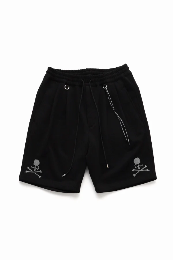 Regular Fit Glass Beads Shorts