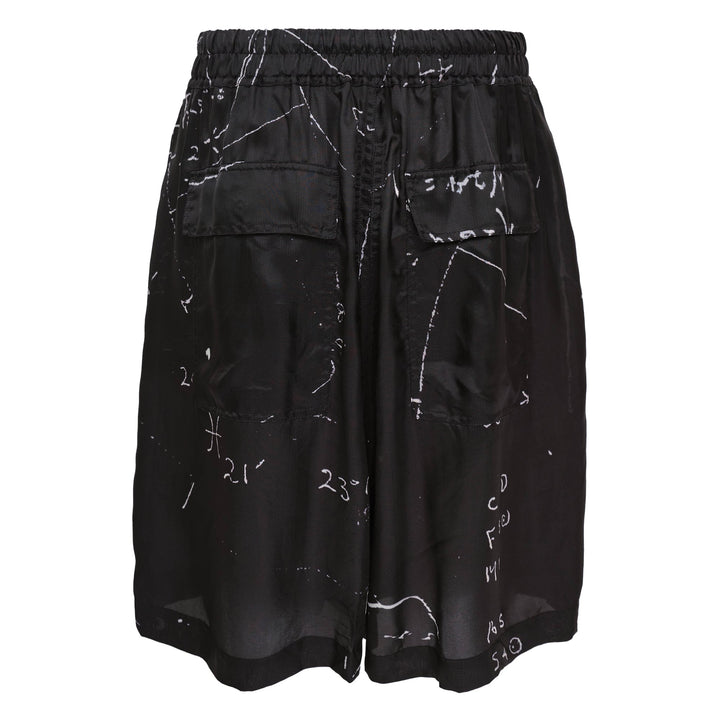Faun Shorts Printed Cupro Twill