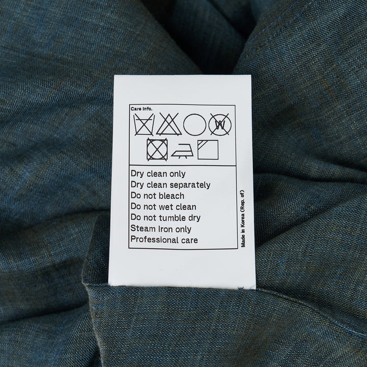 Sun-Bleached Raw Edged Shirt