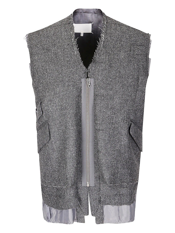 Gilet Caviar Wool