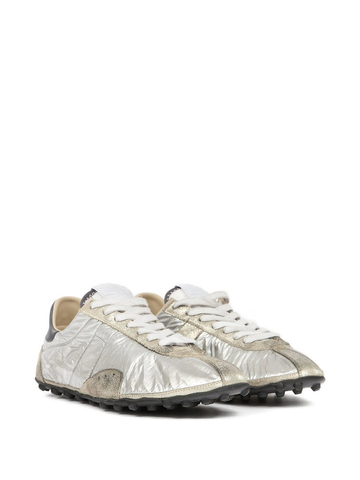 Sprinters Low Top Sneakers Lame Calfskin