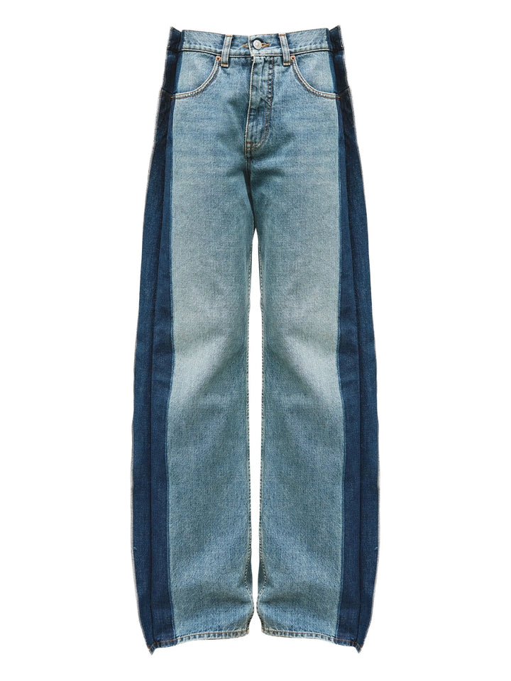 Pants 5 Pockets Blue Denim