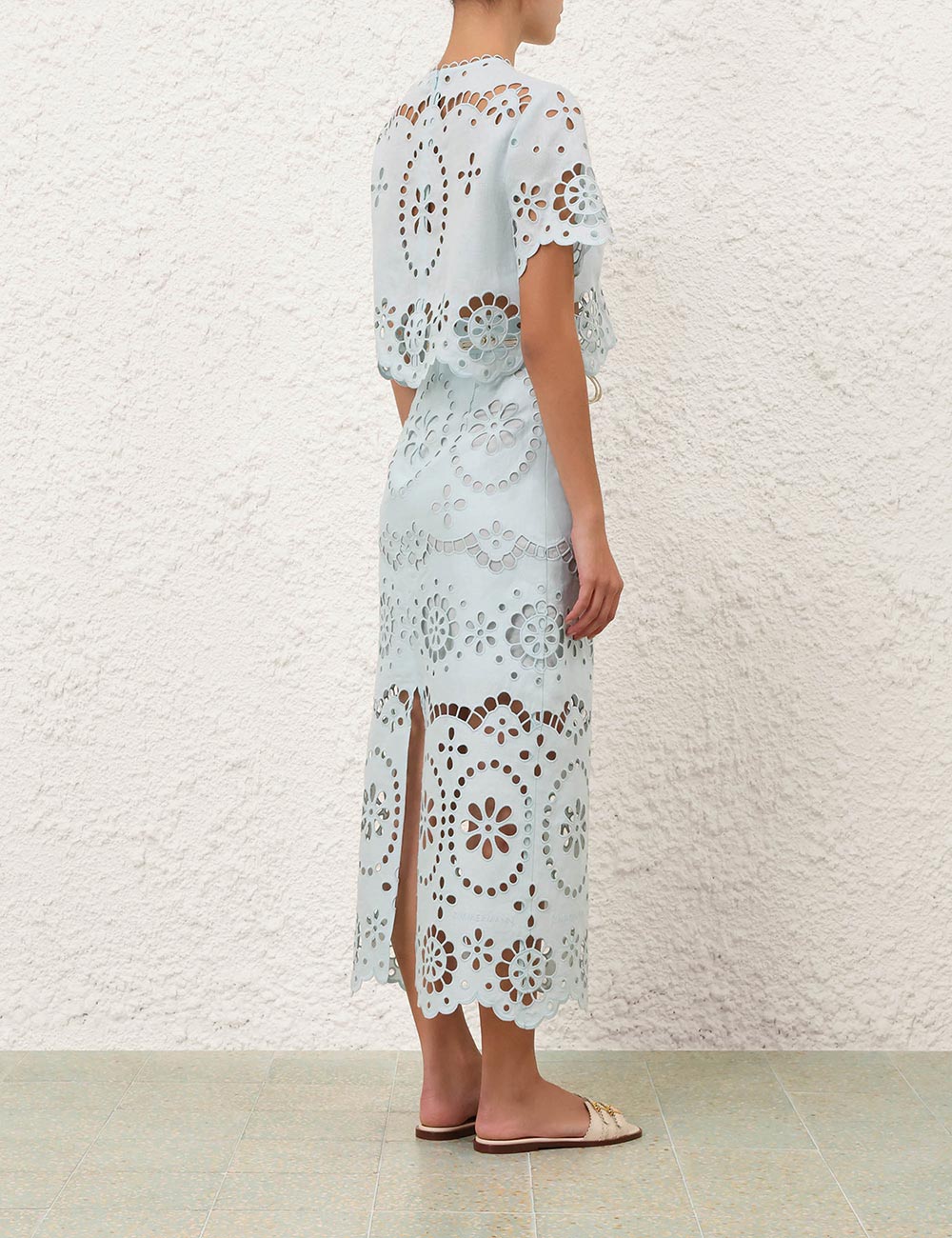 Awaken Embroidered Skirt