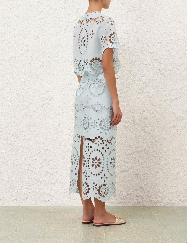 Awaken Embroidered Skirt