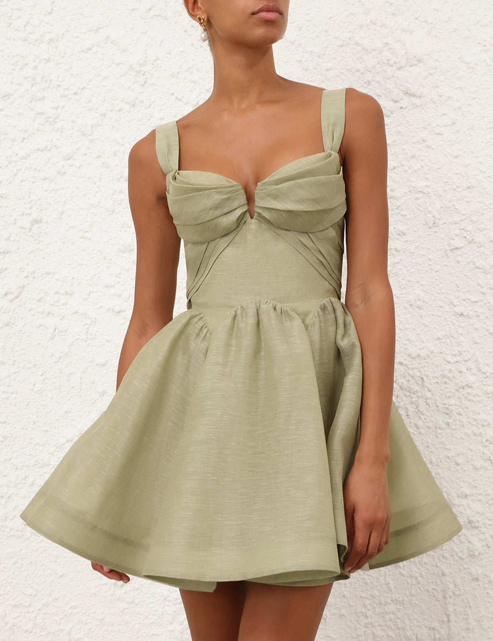 ZIMMERMANN Rebellion Drape Mini Dress - view 2