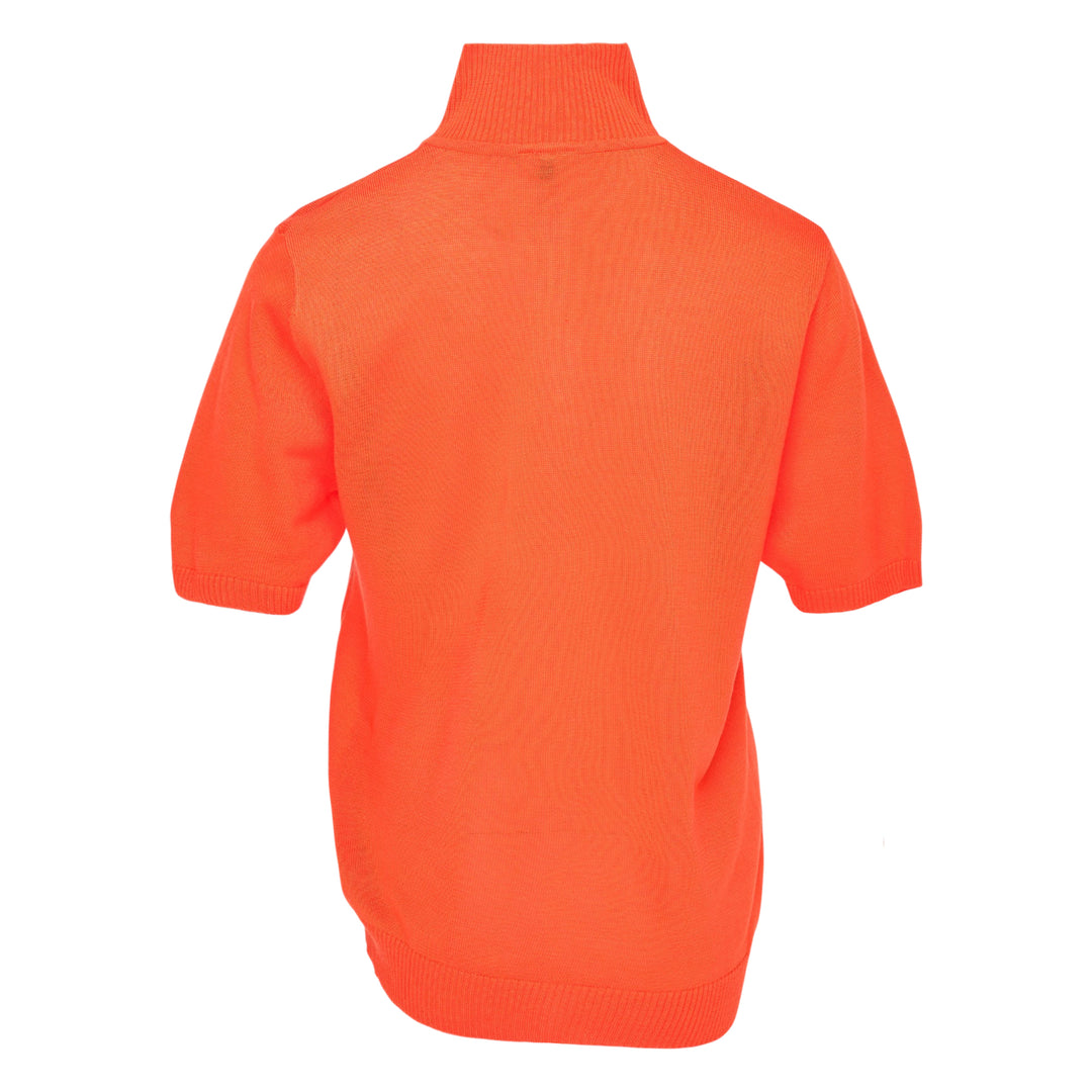 Quarter-Zip Short Sleeve Polo