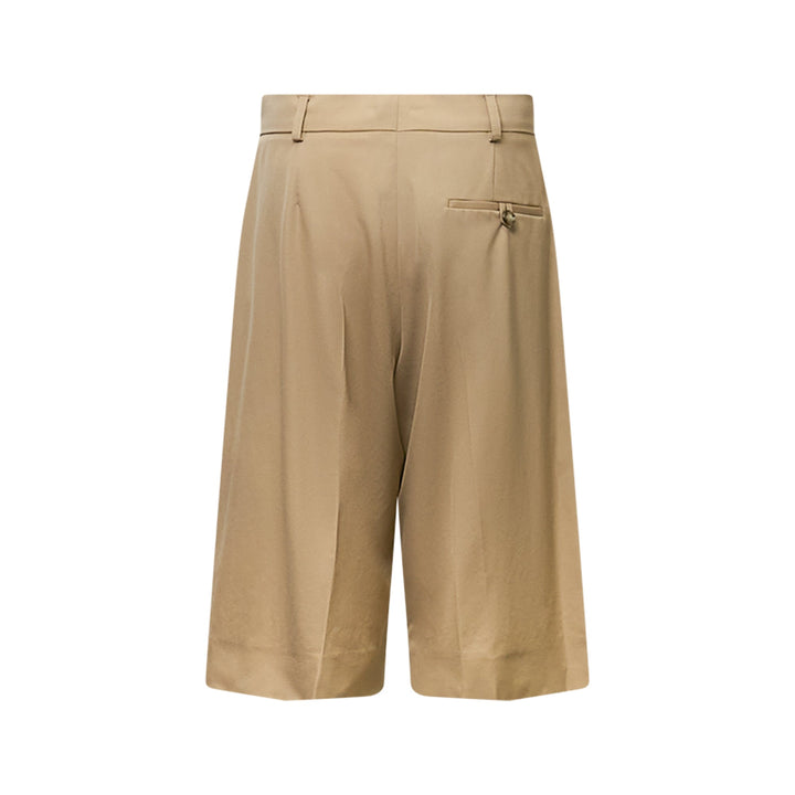 Bermuda Wide Leg Classic Tailored Shorts