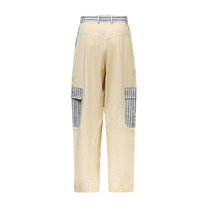 Cotton Mixed Stripe PJ Trouser