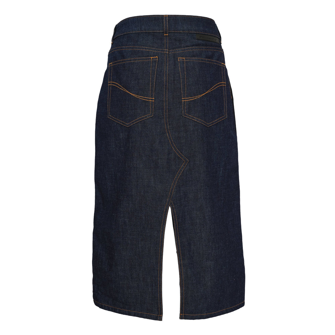 Slip Denim Skirt