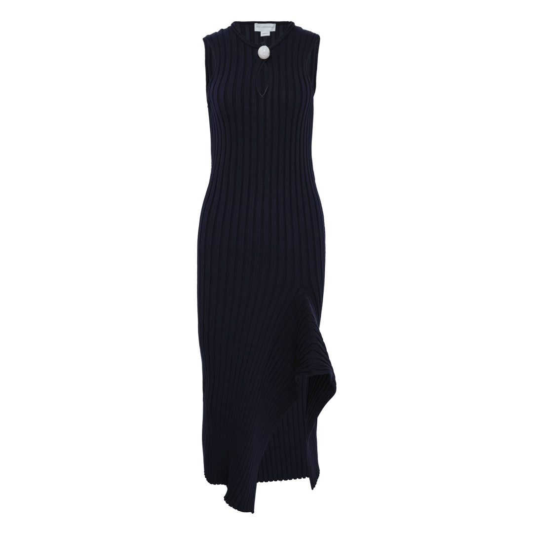 Cotton Ribbed Dress