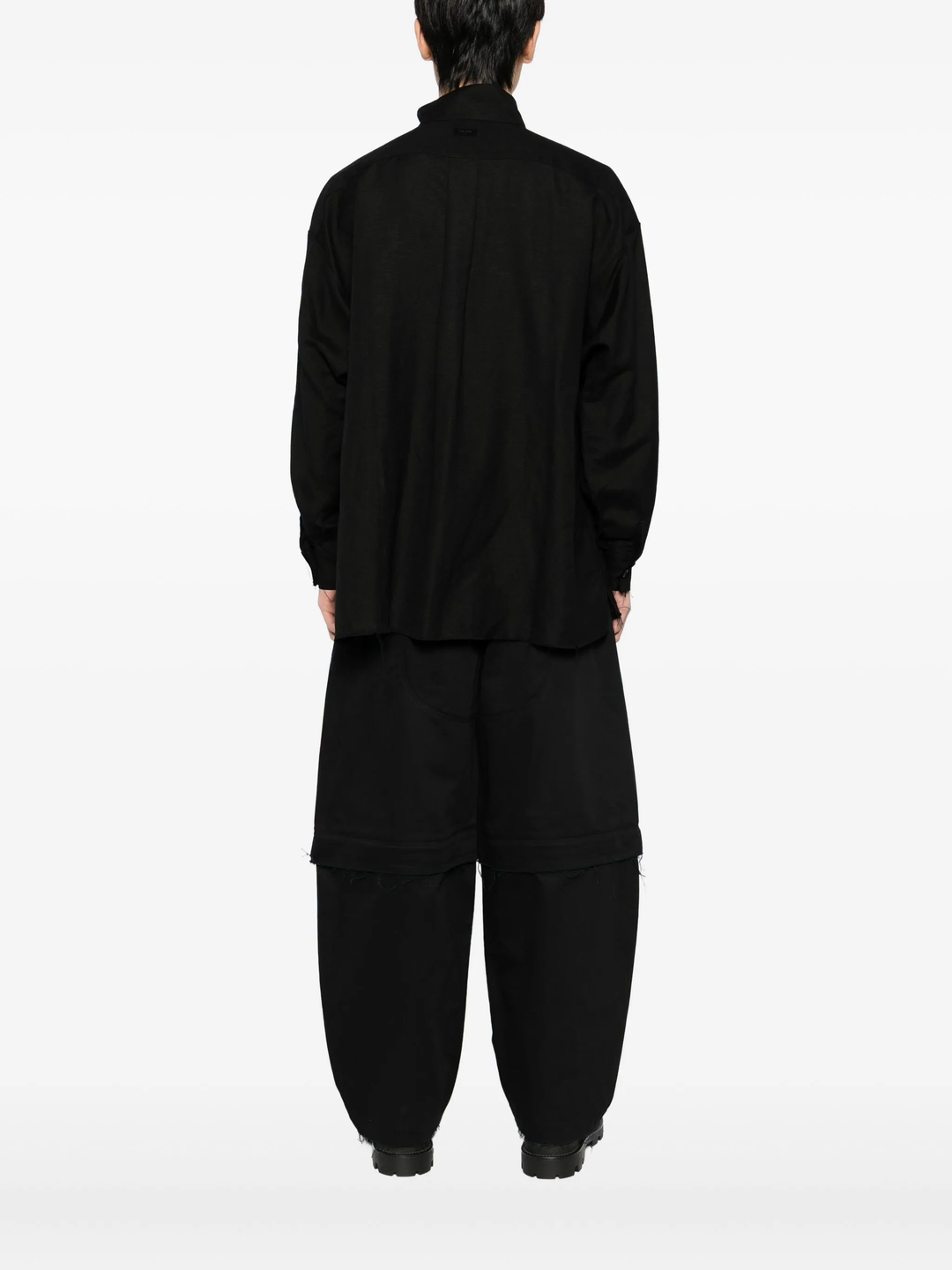 Acceptance Oversized Draped Shirt