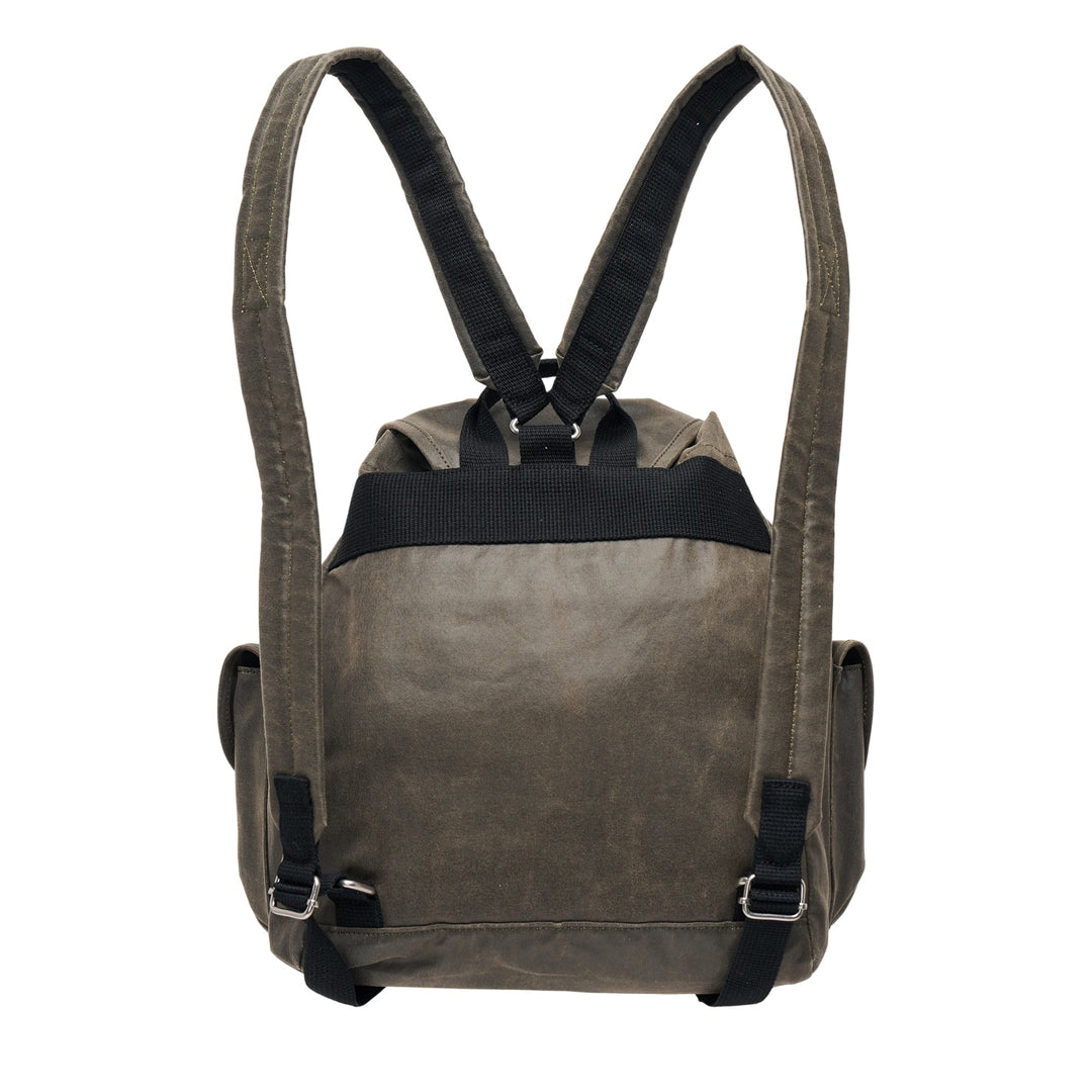 Oil Skin Cargo Backpack