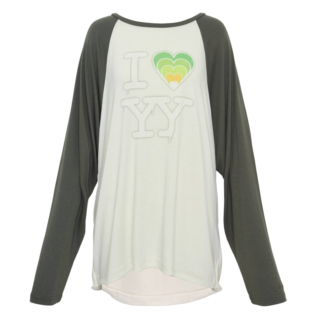 I Love YY Raglan Tee